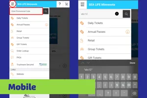 How to use a promo code | SEA LIFE Aquarium